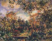 Pierre Renoir Landscape at Beaulieu oil painting on canvas